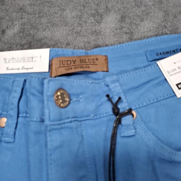 Judy Blue Jeans Womens Size 11/30 High Waisted Tummy Control Top Sky Blue Pants - Picture 4 of 15
